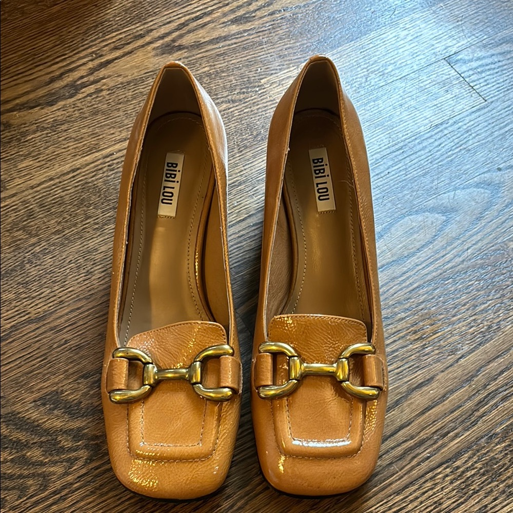 Bibi Lou block heeled loafers